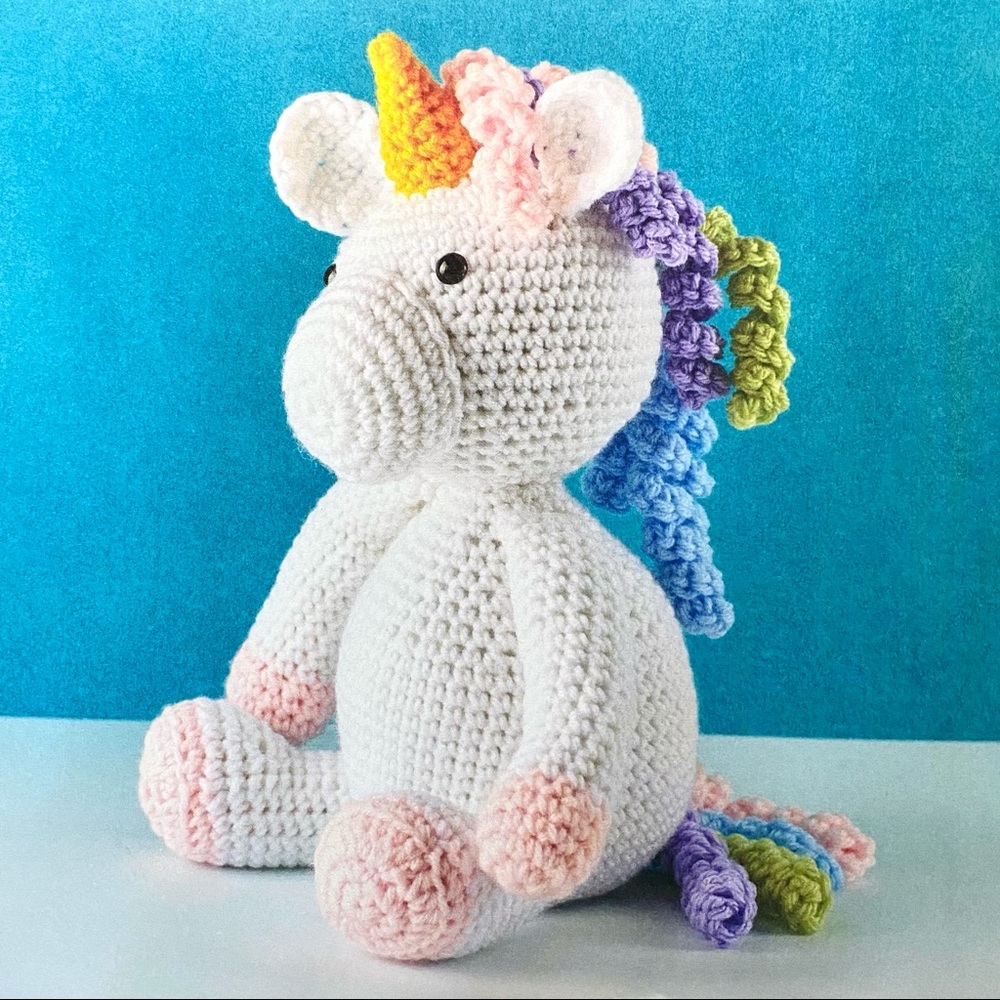Handmade crochet unicorn 🦄 - Picture 1 of 2